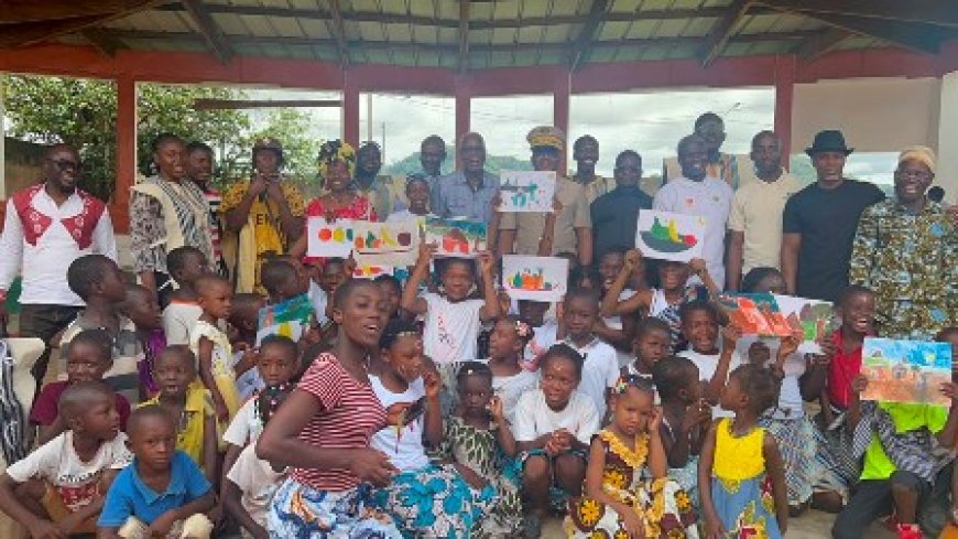 Man / Atelier de restitution des « Vacances aérées » :  Les enfants à l’école de la culture