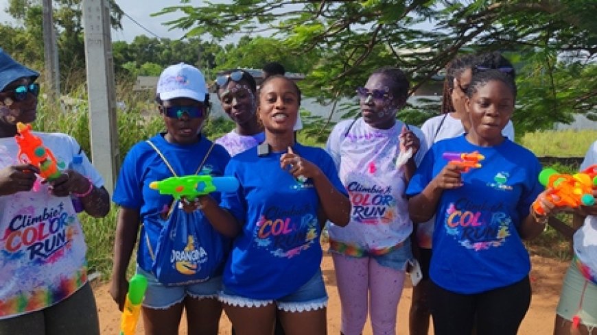 Climbié Color Run : Assinie-Mafia emportée par une déferlante de couleurs et de ferveur