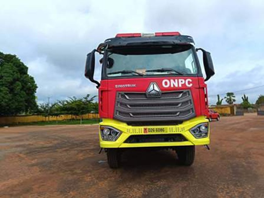 Sinématiali : L’ONPC doté d’un engin d’intervention incendie de 3 500 litres