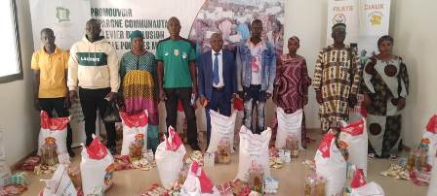 Worodougou : 40 bénéficiaires du kit « Popote Familiale » reçoivent leur dû