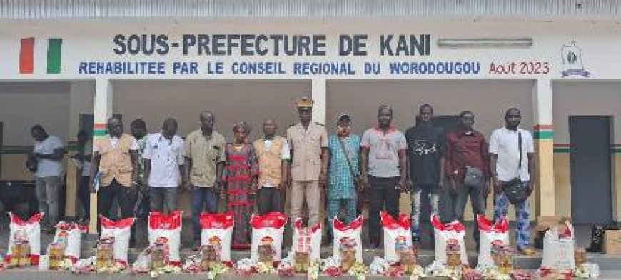 Worodougou : 40 bénéficiaires du kit « Popote Familiale » reçoivent leur dû