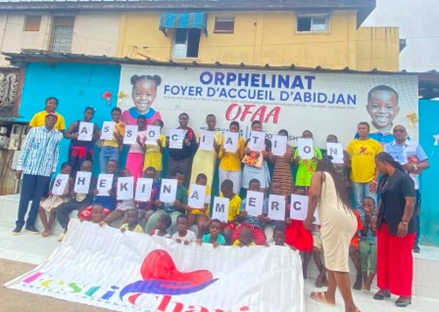 Elan de solidarité : L'Association française Shekina offre des festins 7 orphelinats