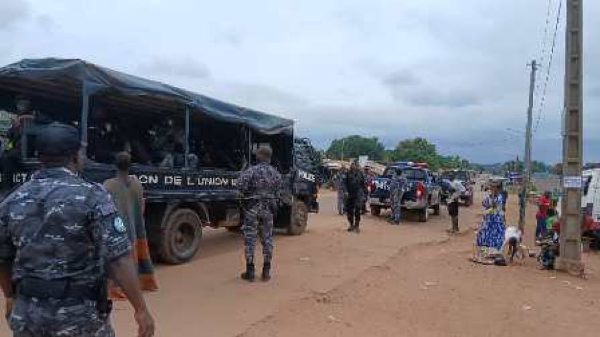 Infiltration, proximité et dissuasion : La Police nationale maille Ouragahio pour ramener la sérénité