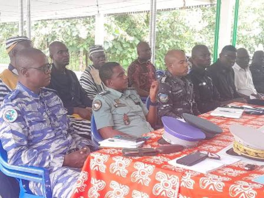 Danané : Autorités, forces de sécurité et chefs de villages unis contre l’orpaillage illicite