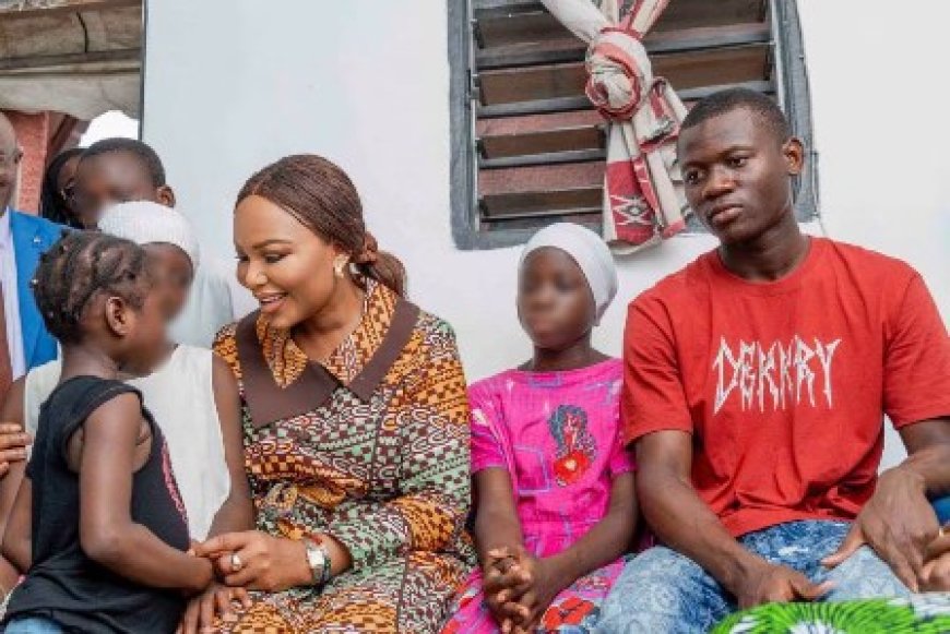 Nassénéba Touré s’imprègne de la prise en charge des enfants vulnérables