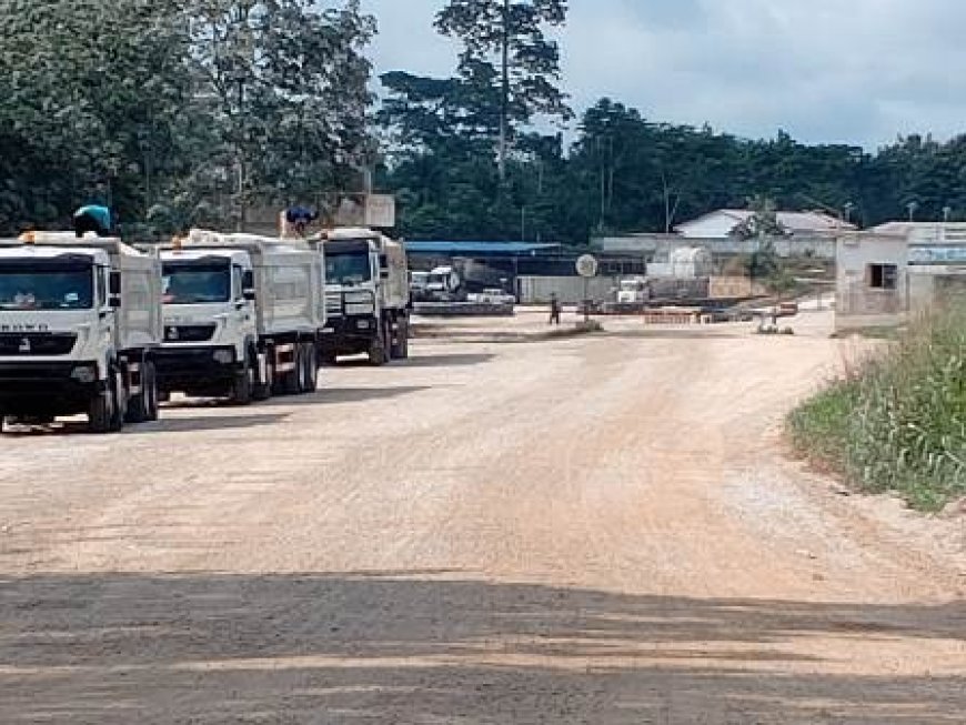 Braffouéby : Les jeunes barricadent la carrière chinoise et exigent 100 millions d'impayés