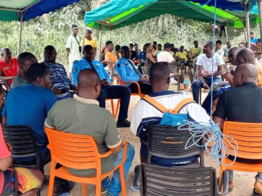 Sikensi : Après des malentendus, jeunes de Braffouéby et la société chinoise de granit fument le calumet de la paix
