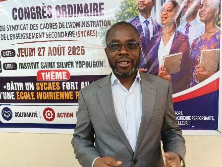 Yopougon : Le SYCAES affiche ses ambitions pour une école ivoirienne plus performante