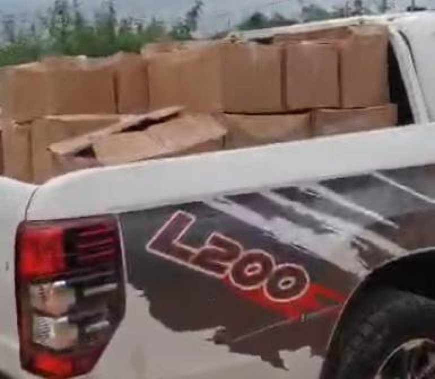 Bouaké : Plusieurs dizaines de cartons de sachets d’alcool frelaté saisis