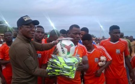 Finale du tournoi Communal doté du trophée Pascal N’guessan Dikébié