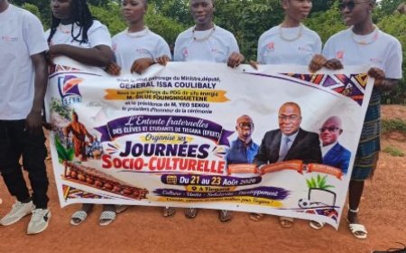 Dikodougou : Issa Coulibaly accompagne les initiatives de la jeunesse durant les vacances 2026
