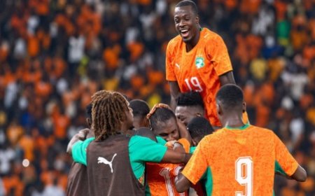 Les Éléphants frappent fort à Bouaké : Le Ghana s'incline 2-0