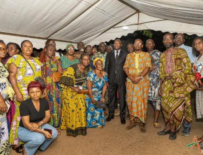 Éliminatoires CAN 2027 : Le Ministre Adjé Silas METCH met la solidarité au service des Éléphants à Bouaké