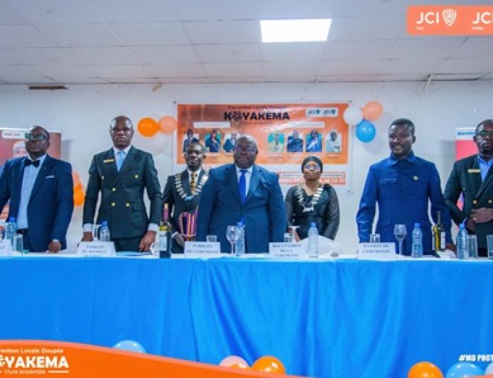JCI Man et JCI-U Man : Ettien Honoré et Aicharine Gogbeu aux commandes pour le mandat 2027
