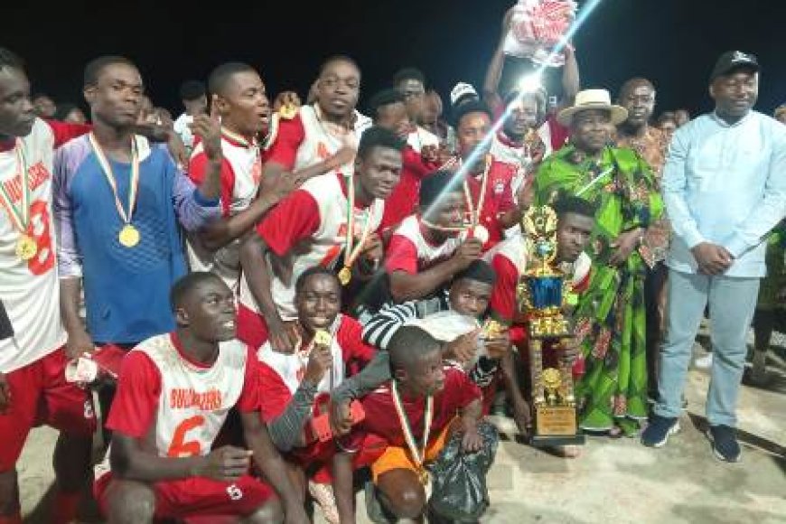 Braffouéby (Sikensi) : FC Bulldozer, grand vainqueur du tournoi Fraternité Yed Stéphane