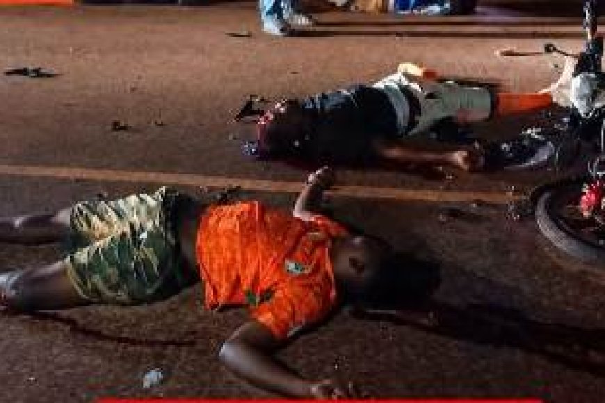 Tragique Collision à Zouan-Hounien : Trois Motocyclistes Perdent la Vie