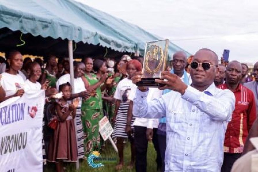 Zouan-Hounien en fête : Alfred Deba acclamé par les siens après un sacre national