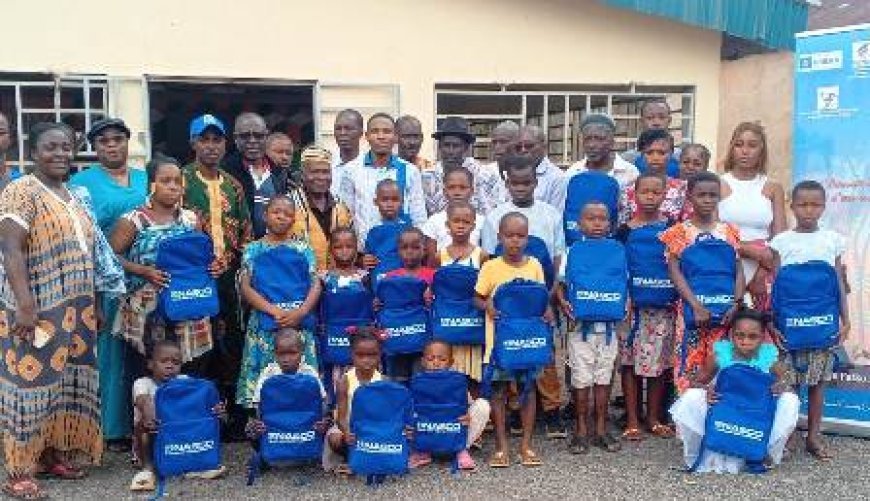 Sikensi : Fatko fait des heureux au groupe scolaire de Braffouéby