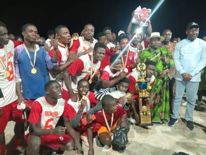 Braffouéby (Sikensi) : FC Bulldozer, grand vainqueur du tournoi Fraternité Yed Stéphane