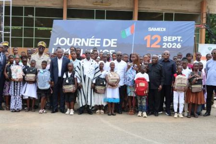 District des Montagnes : Vagondo Diomandé récompense 127 champions de l’excellence scolaire