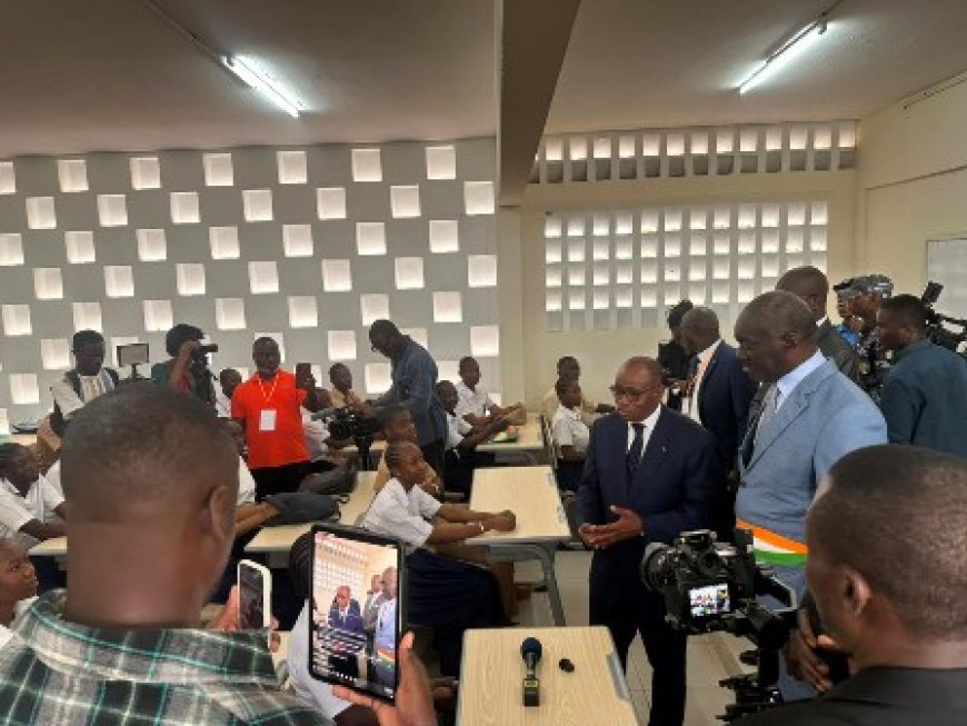Rentrée scolaire 2026-2027 : Le ministre N’Guessan Koffi sur le terrain pour donner le ton