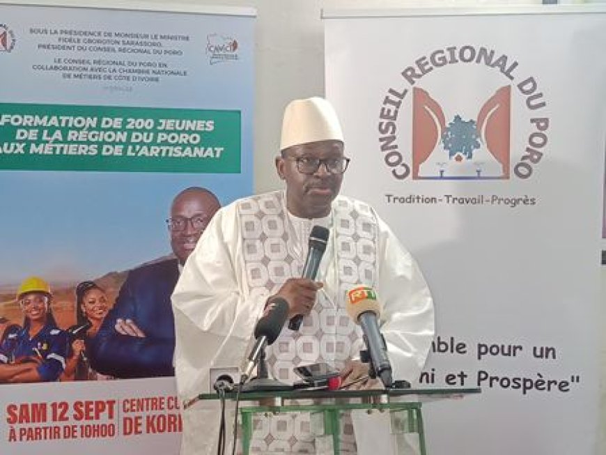 Korhogo : 200 jeunes se lancent dans les métiers de l’artisanat
