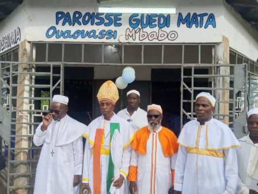 Ouaouassi-M'babo : Deux hectares pour l'église dehima, Guedi Mata Bia celebre la générosité de ses parents