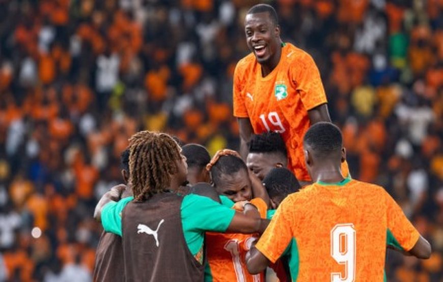 Les Éléphants frappent fort à Bouaké : Le Ghana s'incline 2-0