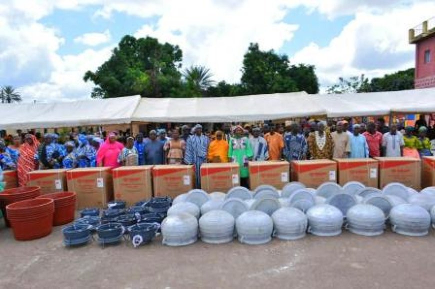 Poro : Madjara Tiégbana Coulibaly apporte d’importants appuis matériel et financier aux femmes de Korhogo