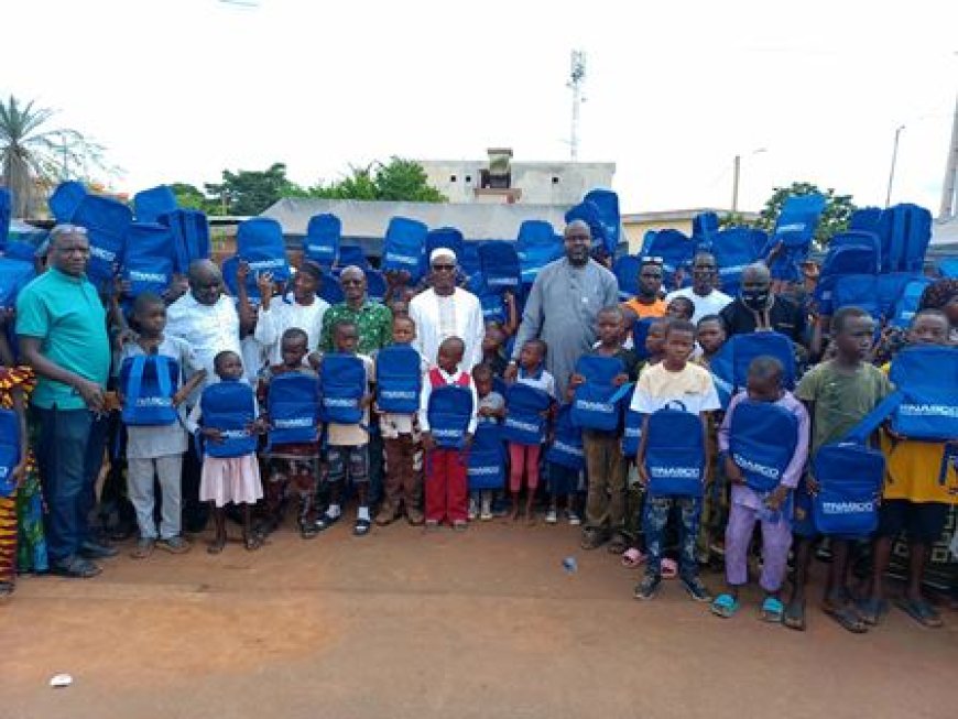 Korhogo : Le ministre AM’S distribue plus de 500 kits dans les écoles primaires de la commune