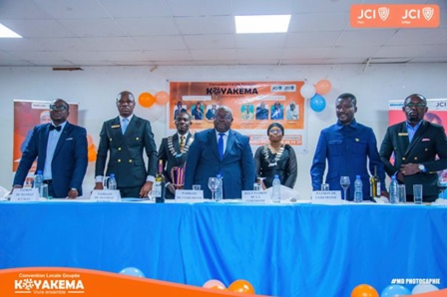 JCI Man et JCI-U Man : Ettien Honoré et Aicharine Gogbeu aux commandes pour le mandat 2027