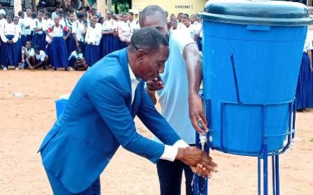 Séguéla : Célébration de la Journée mondiale du lavage des mains au Lycée Moderne Dominique Ouattara
