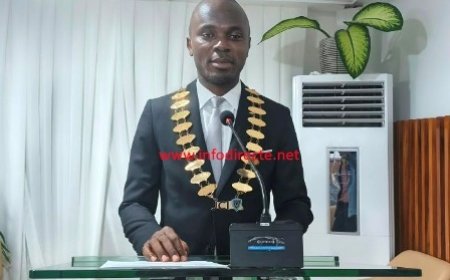 Stéphane Ourizale investi président de la JCI Abidjan pour 2027