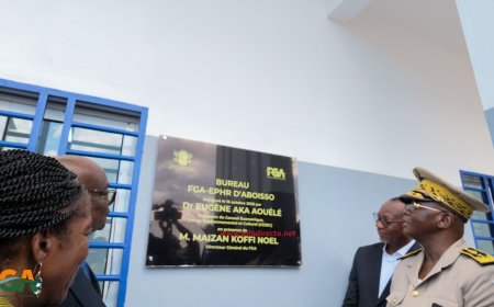 Prise en charge des victimes de la circulation : Le FGA installe son 18e bureau à Aboisso, sur l'axe Abidjan–Lagos