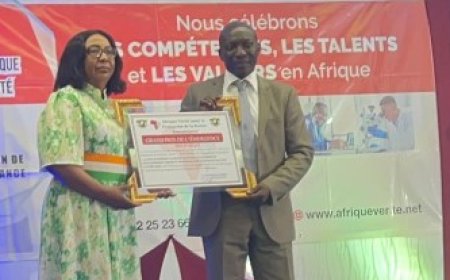Kassoum Bakayoko, l'ingénieur des villes, primé pour son parcours au service des infrastructures