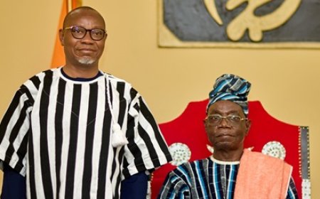 Bouna : Le DG du FGA présente ses civilités au Roi du Bounkani