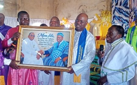 Sinématiali : L’Église du christianisme céleste a célébré sa 11ᵉ édition de la fête des moissons