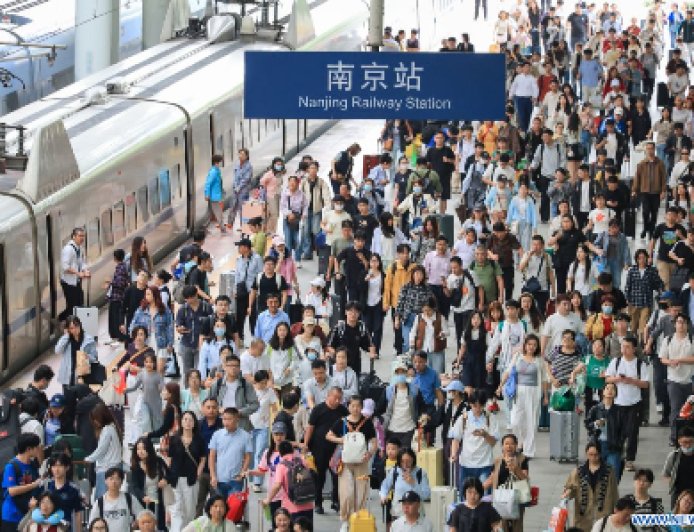 Chine : Le nombre de voyages ferroviaires de passagers a atteint un record journalier