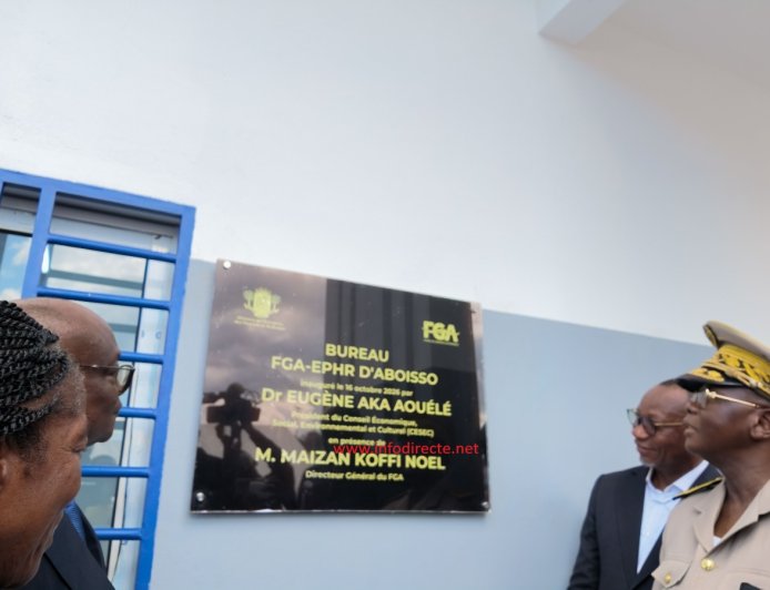 Prise en charge des victimes de la circulation : Le FGA installe son 18e bureau à Aboisso, sur l'axe Abidjan–Lagos