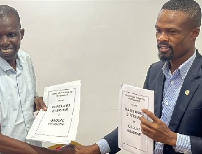 Lutte contre le changement climatique : L'Ong " MUA" et le groupe ERADONE désormais partenaires