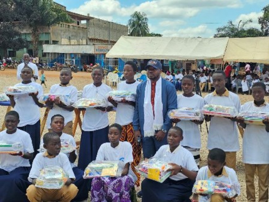 Rentrée scolaire solidaire M’Batto : L’ONG Vision Plus, Espoir de vie offre 200 kits scolaires pour la rentrée