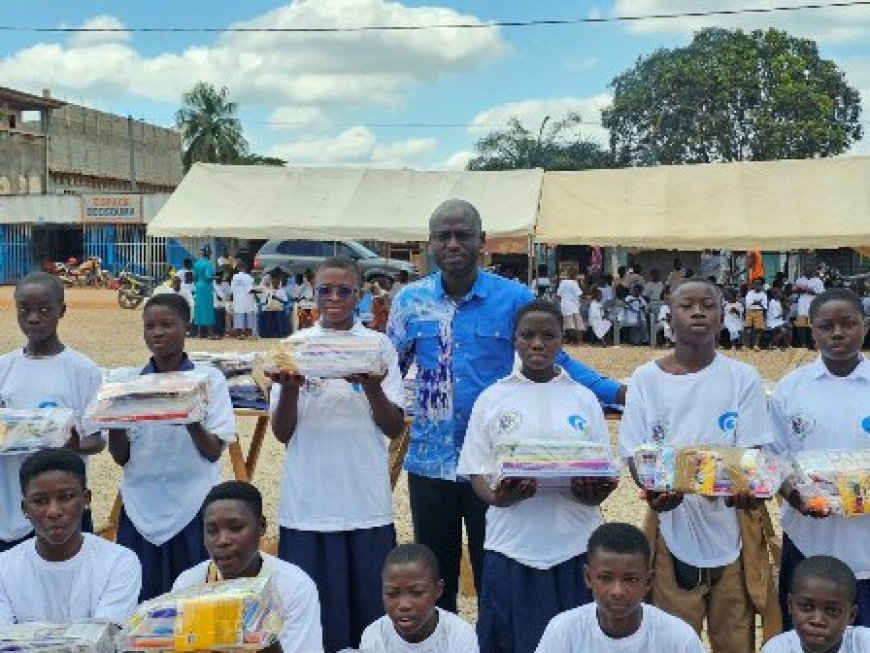 Rentrée scolaire solidaire M’Batto : L’ONG Vision Plus, Espoir de vie offre 200 kits scolaires pour la rentrée