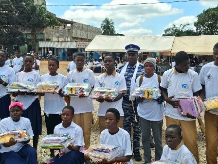 Rentrée scolaire solidaire M’Batto : L’ONG Vision Plus, Espoir de vie offre 200 kits scolaires pour la rentrée
