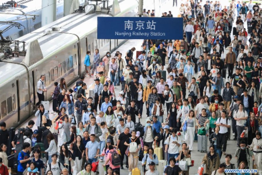 Chine : Le nombre de voyages ferroviaires de passagers a atteint un record journalier