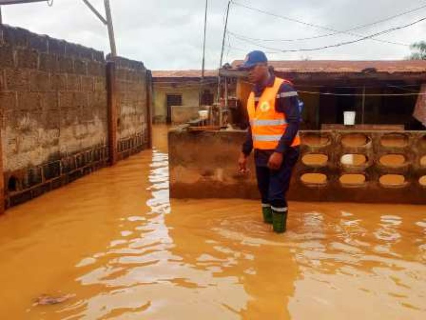 Gagnoa : Une pluie diluvienne provoque des inondations et paralyse plusieurs axes routiers