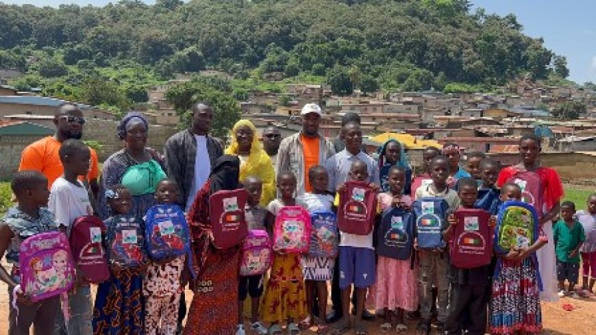 MAN : Agir ensemble pour man distribue plus de 1 000 kits scolaires aux enfants démunis