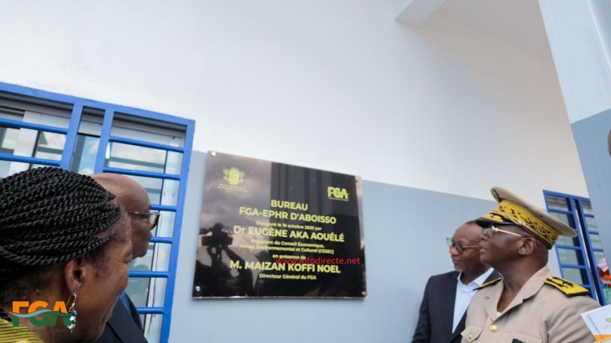 Prise en charge des victimes de la circulation : Le FGA installe son 18e bureau à Aboisso, sur l'axe Abidjan–Lagos