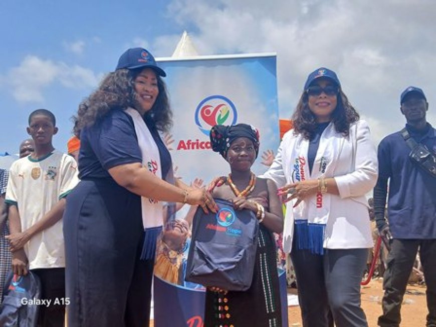 Abengourou : 500 kits scolaires offerts aux élèves du Groupe scolaire Boko Kouao Eugène