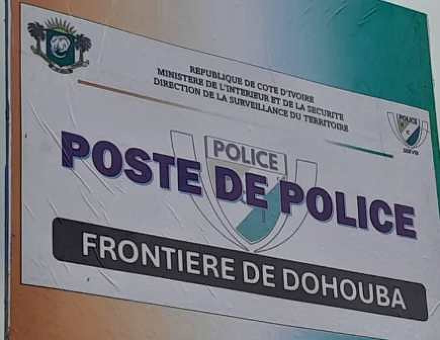 Sécurité frontalière : Le commissaire Fofana Lanciné prend les commandes du poste de dohouba