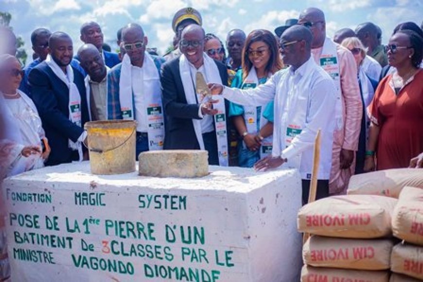 Zouan-Hounien : L’ONG Phares de Vie renforce les infrastructures et les équipements scolaires